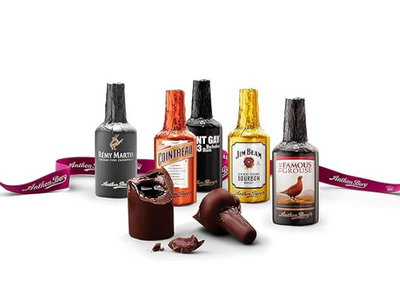 1kg ANTHON BERG LIKÖRFLASKOR 64 st