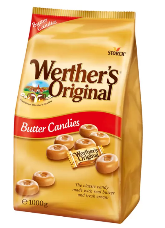 1kg SMÖR KOLA Werther´s Original