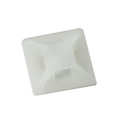 Självhäftande buntbandsfästen 4-vägs, 19x19mm