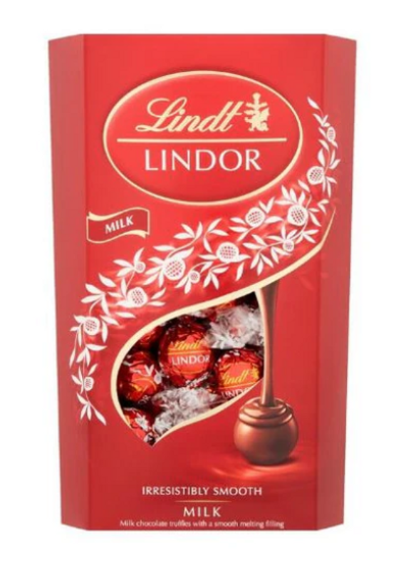MJÖLKCHOKLAD LINDT LINDOR 600gr