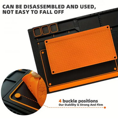 Silikon/PVC Lödmatta – Reparationsmatta för Mobil, Dator & Elektronik