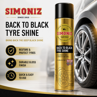 Simoniz Back to Black Tyre & Trim Shine 600 ml