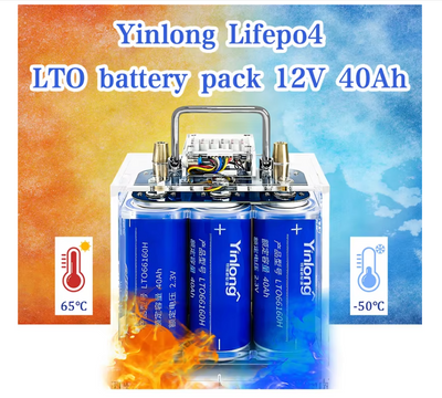 Yinlong LTO 13,8V 40Ah – Kraftfull batteriteknik för t.ex bilstereo