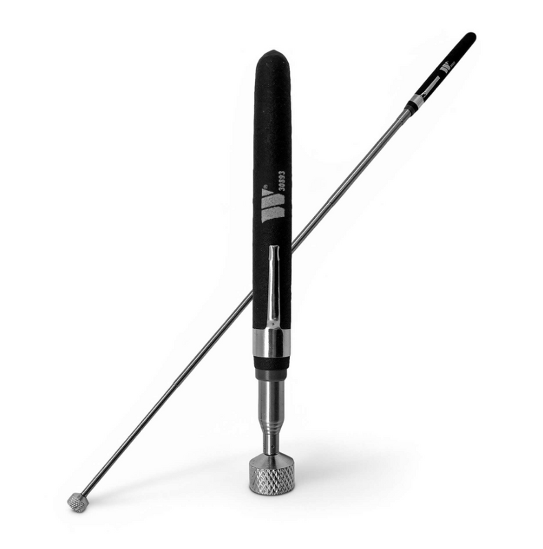 Teleskopisk magnetpenna med fickclips 63 cm – Smidig magnetupplockare