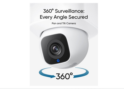 eufy Floodlight Camera E30 – Smart 360° övervakning med AI och 2K-video