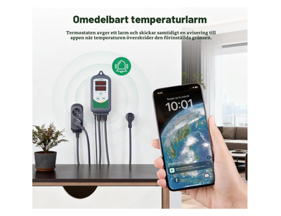 Inkbird ITC-308 WiFi – Smart temperaturregulator för värme och kyla