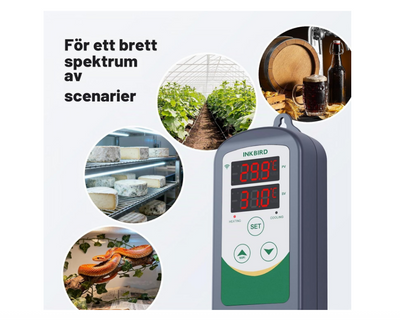 Inkbird ITC-308 WiFi – Smart temperaturregulator för värme och kyla