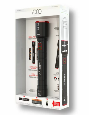 FICKLAMPA INFINITY X1 7000L LUMEN