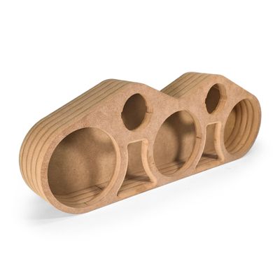 Dörrpod 3x6.5", 2 diskant