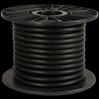 Skyllermarks  120mm power cable black. Full roll 25m