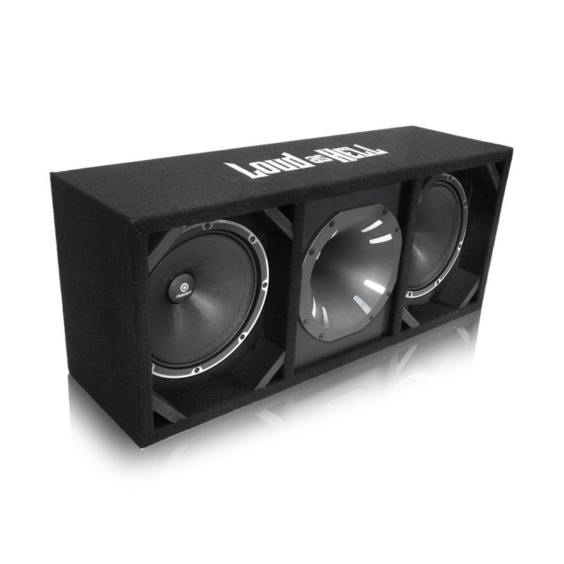 2x8" RS-M8DF Pro låda med Terror Horn