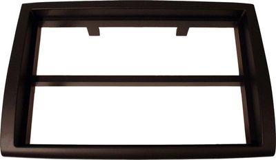 Monteringsram Citroën, Fiat, Peugeot: 2-DIN svart