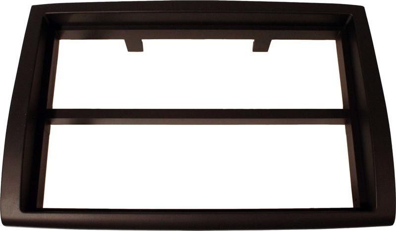 Monteringsram Citroën, Fiat, Peugeot: 2-DIN svart