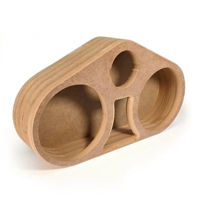 Portad dörrpod 2x6.5", 1 diskant
