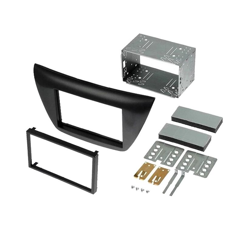 Radioram: Mitsubishi 2 DIN svart