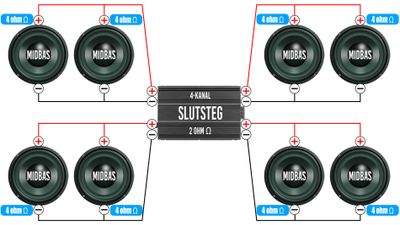 4 ohms element 8st