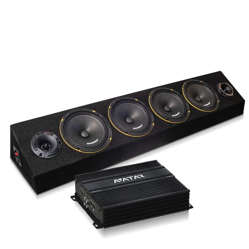 Soundmax SX-MX6 LOUD AS HELL planka slope Ampkit Pro V2