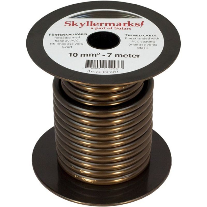 Skyllermarks FK1091 minirulle svart 7m/rulle