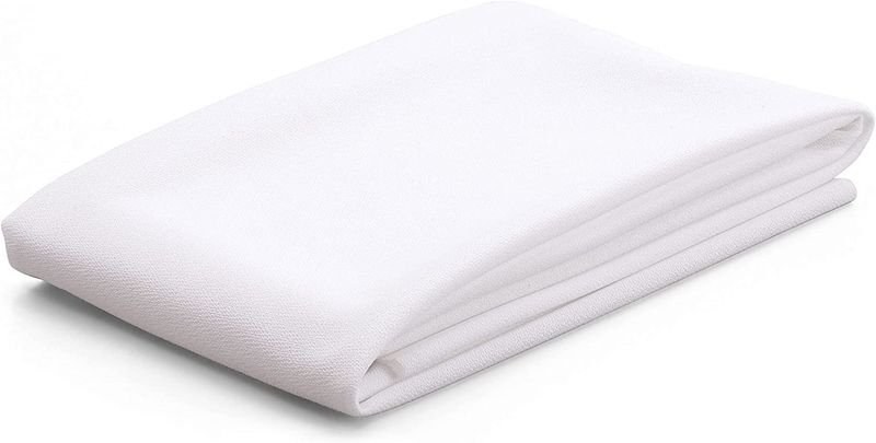 Tunt elastiskt högtalartyg vitt