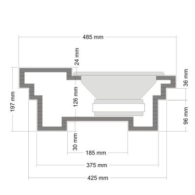 Baslåda Felga 17 2 10" spare wheel 17"