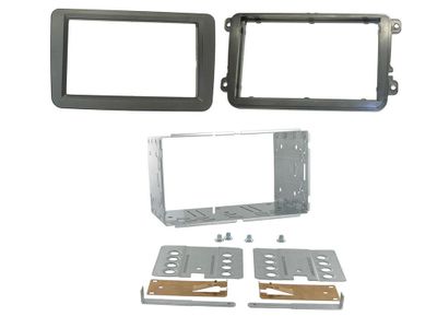 2-DIN instrumentpanel Seat/Skoda/VW olika fordon svart