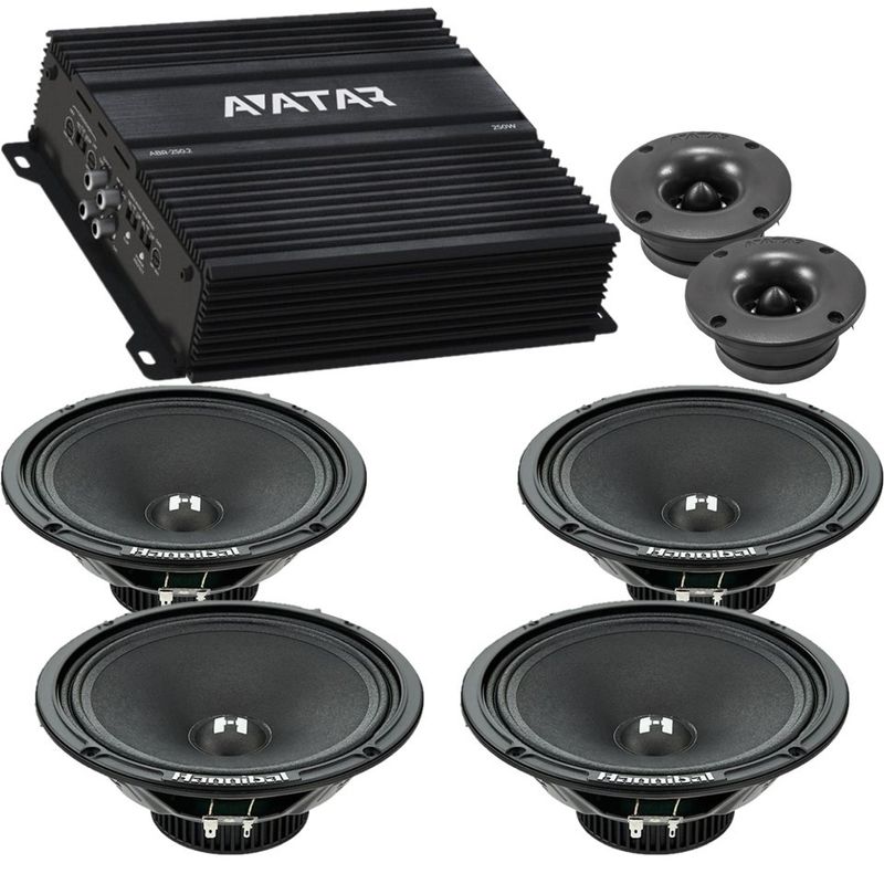 Deaf Bonce Hannibal HM-8E+ Ampkit