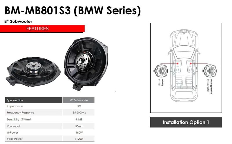 Nakamichi BM-MB801S3