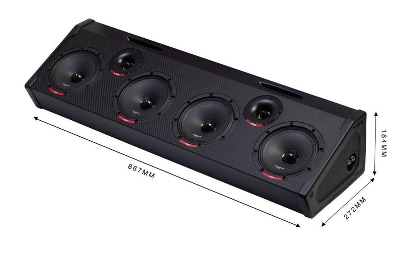 Vibe SLICKPROBOX-V0 with amplifier