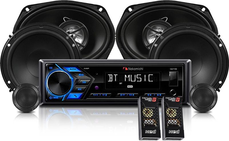 Nakamichi & Cerwin Vega XED