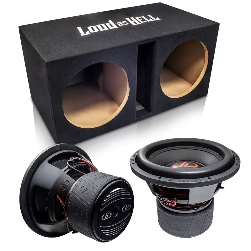 DD Audio 815f-D2 2x15" LOUD AS HELL låda