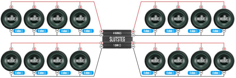 4 ohms element 16st