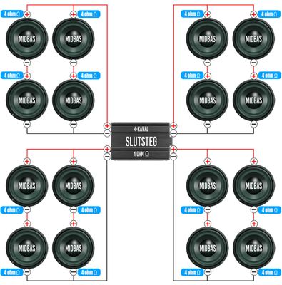 4 ohms element 16st