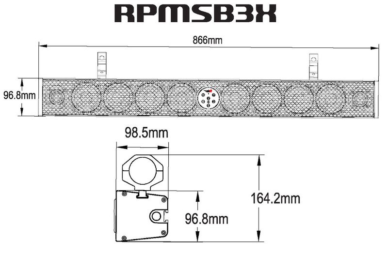 Cerwin Vega Soundbar RPMSB3X