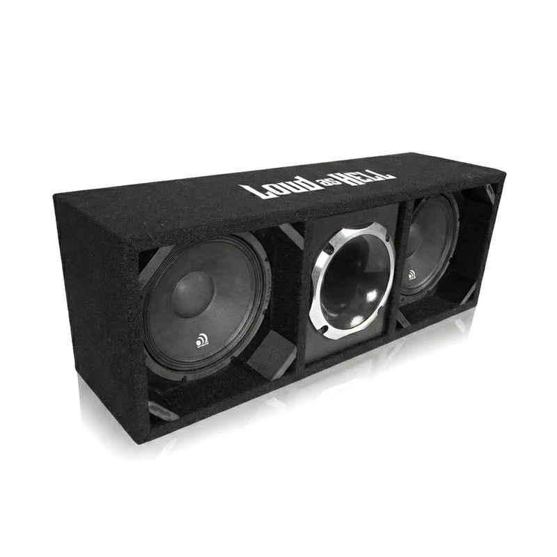 2x10" M10v2 Pro låda med Inferno Horn