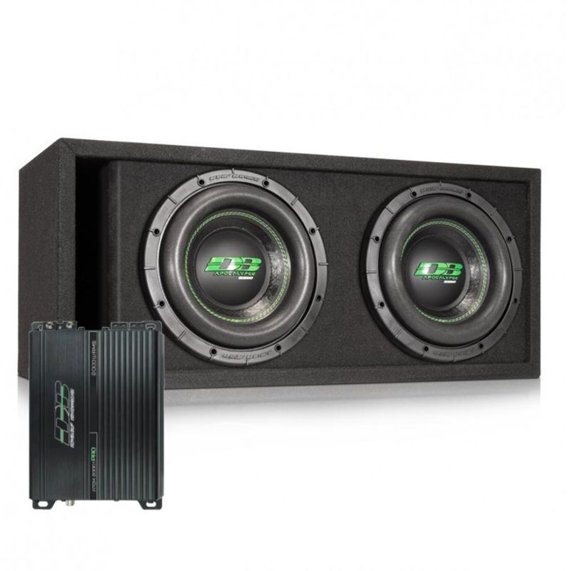 DeafBonce SA2510D1x2 baslåda med slutsteg