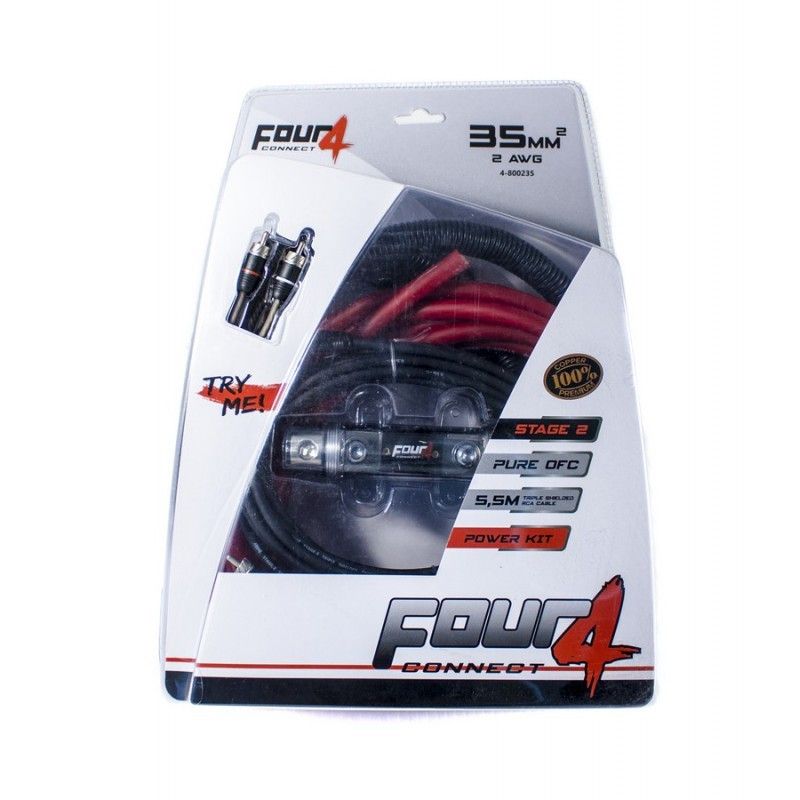 4CONNECT 35mm2 koppar kabelkit