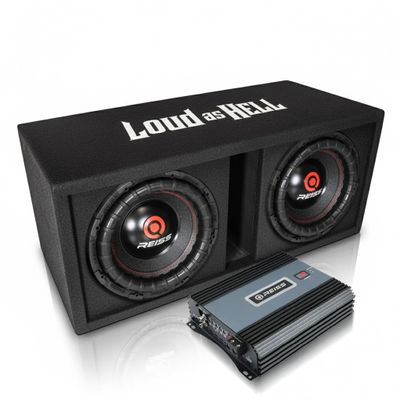 2x12" RS-KJ12.D4 Loud as hell låda ampkit
