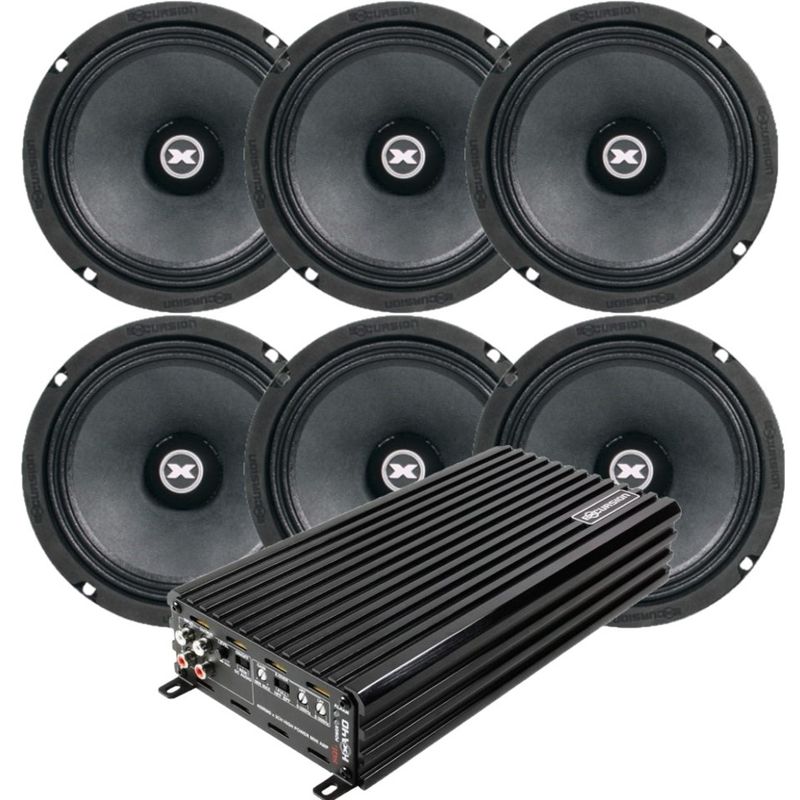 Excursion 6.5" 6-pack Ampkit