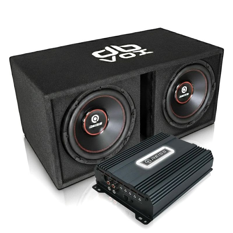 2x12" Reiss RS-HK12D4 dBVox låda ampkit