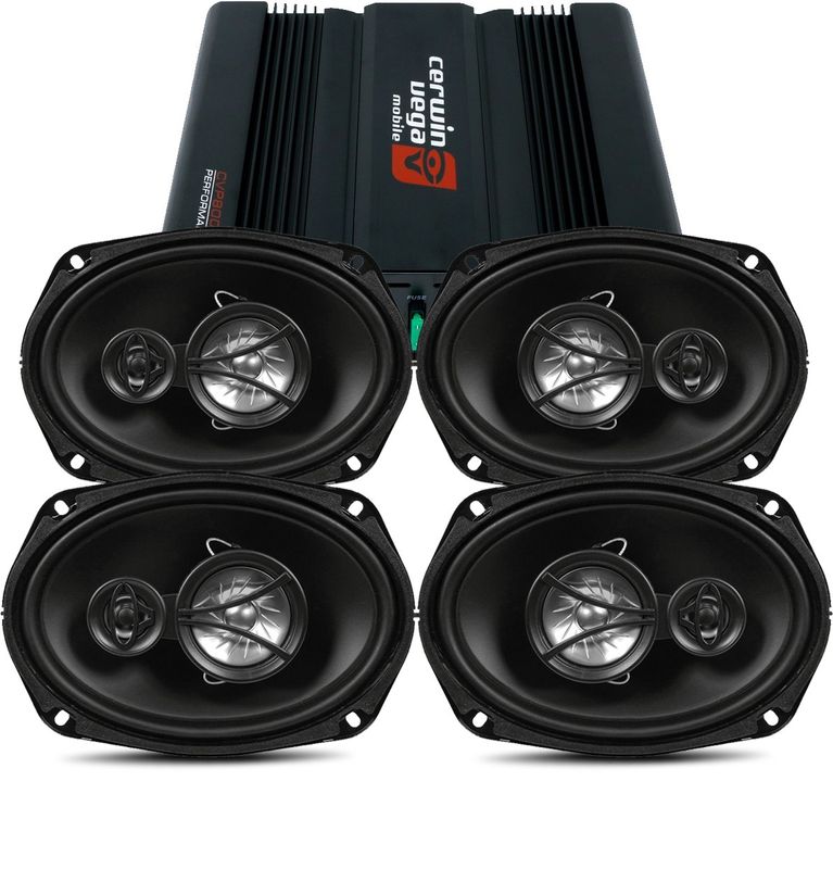 Cerwin Vega Xed69 amp kit