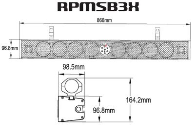 Cerwin Vega Soundbar RPMSB3X