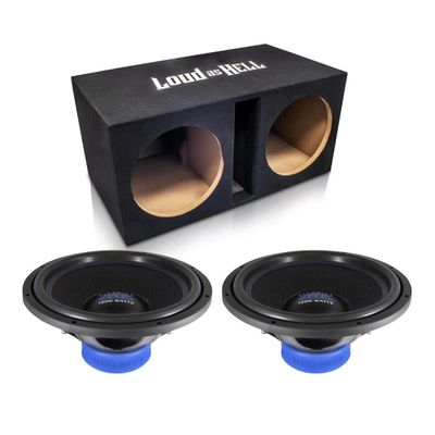 Hifonics ZEUS ZXS15 D2 2x15" LOUD AS HELL låda