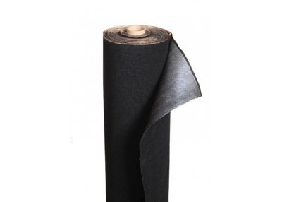 Comfortmat CARPET Svart (with glue) Full rulle 10m