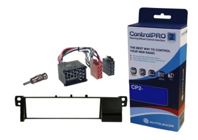 1 DIN BMW E46 1998-2004 round pins