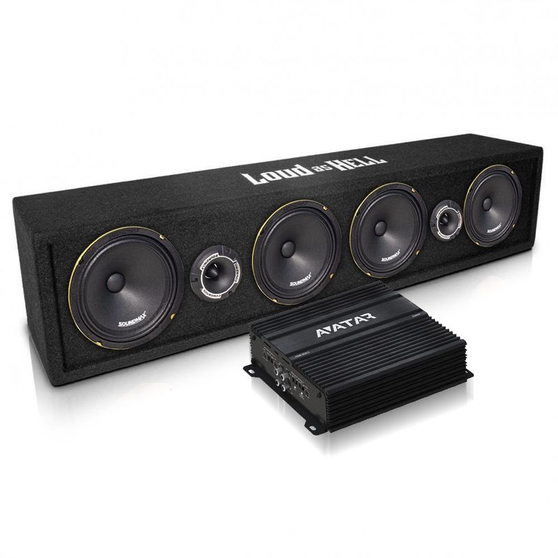 Soundmax SX-MX6 LOUD AS HELL planka Ampkit V2