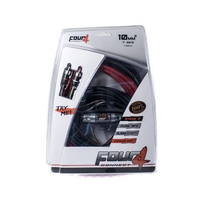 4CONNECT 10mm2 OFC-kabelkit