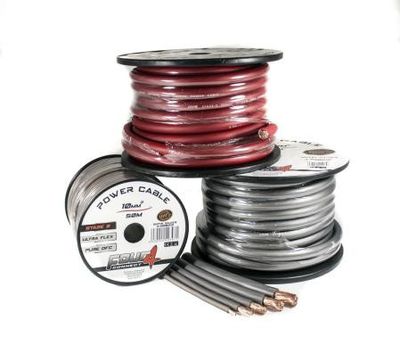 50mm2 kopparkabel satin silver Full rulle 20m