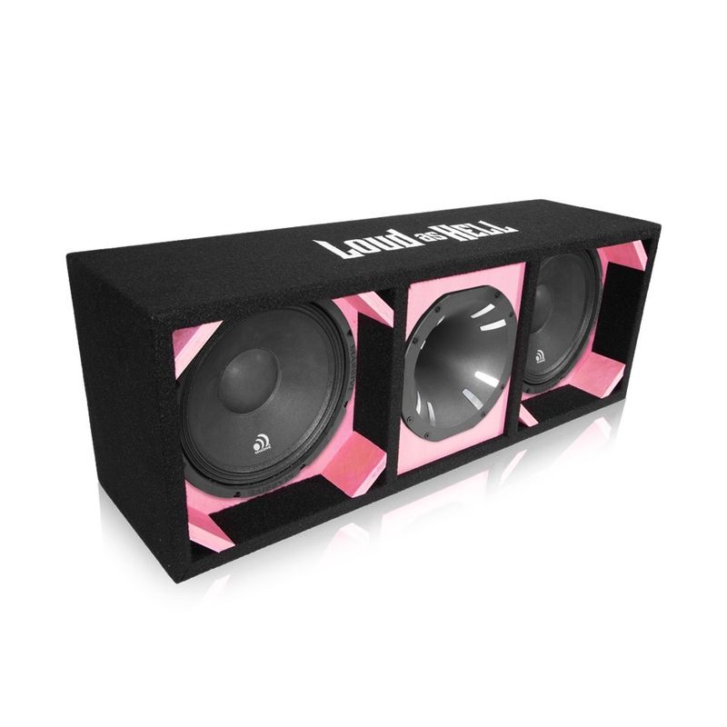 2x10" M10v2 Pro låda med Terror Horn