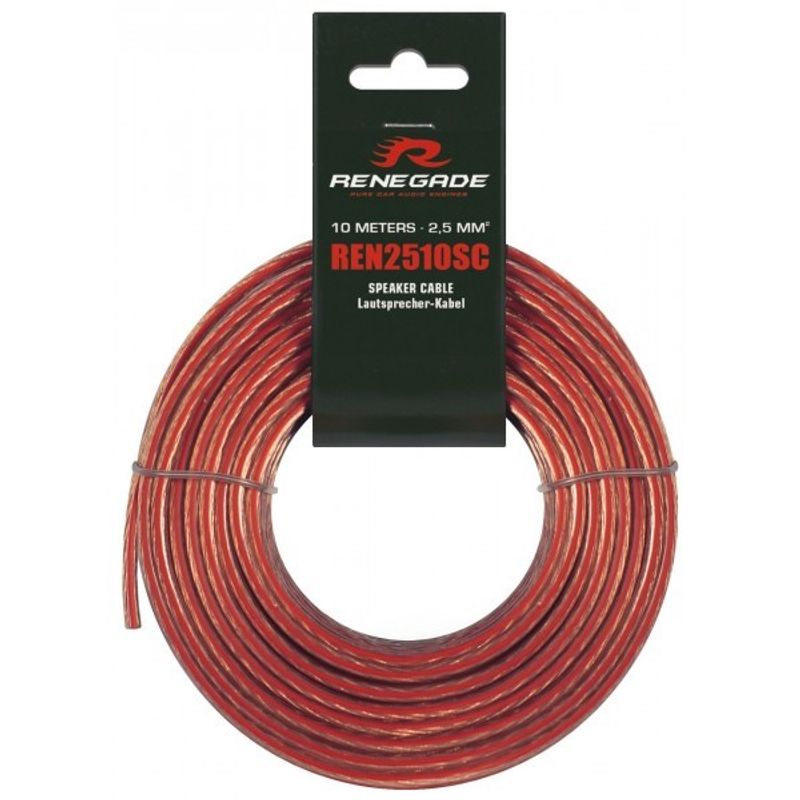 Renegade REN2510SC 2x2,5mm2 högtalarkabel