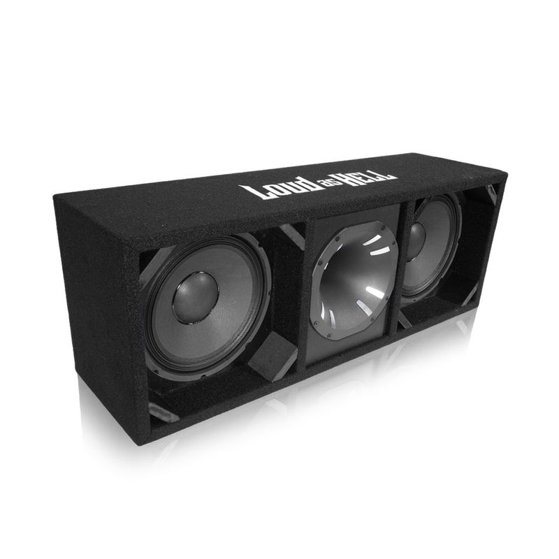 2x10" PA10/4 Pro låda med Inferno Horn